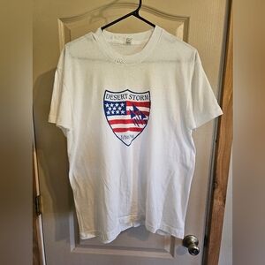 Vintage Desert Storm XL SINGLE STITCH T Shirt 1/16/91